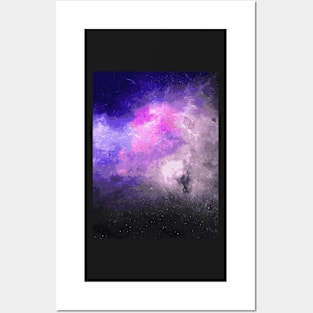 Colored space Posters and Art